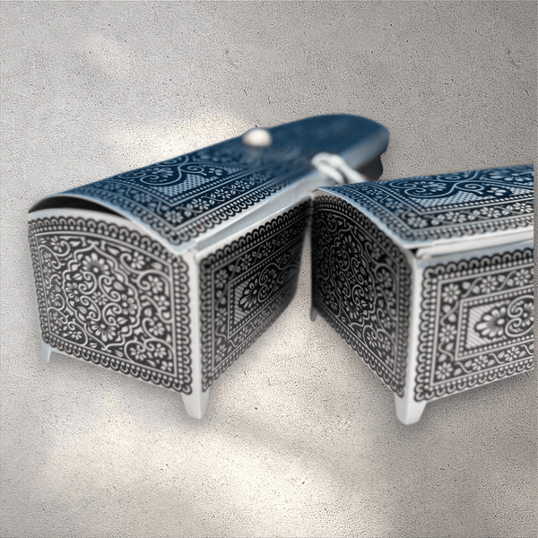 Large SIlver Royal Diwali Box