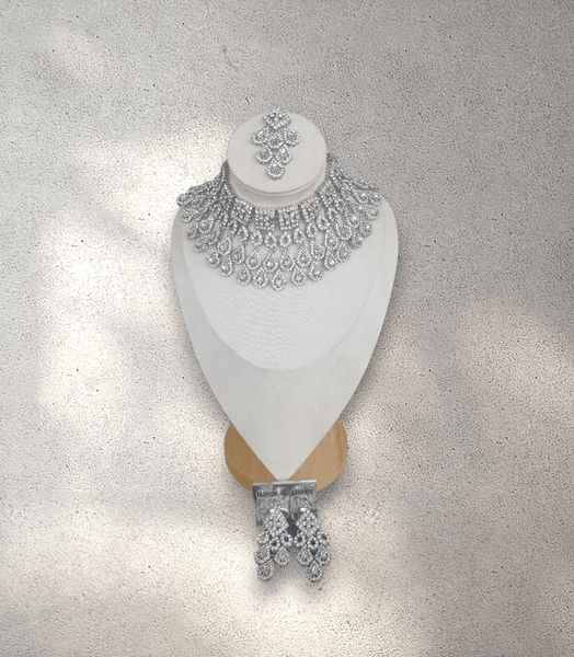 Silver Soft Jewellery Set - Design 2