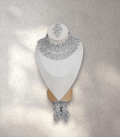 Silver Soft Jewellery Set - Design 2