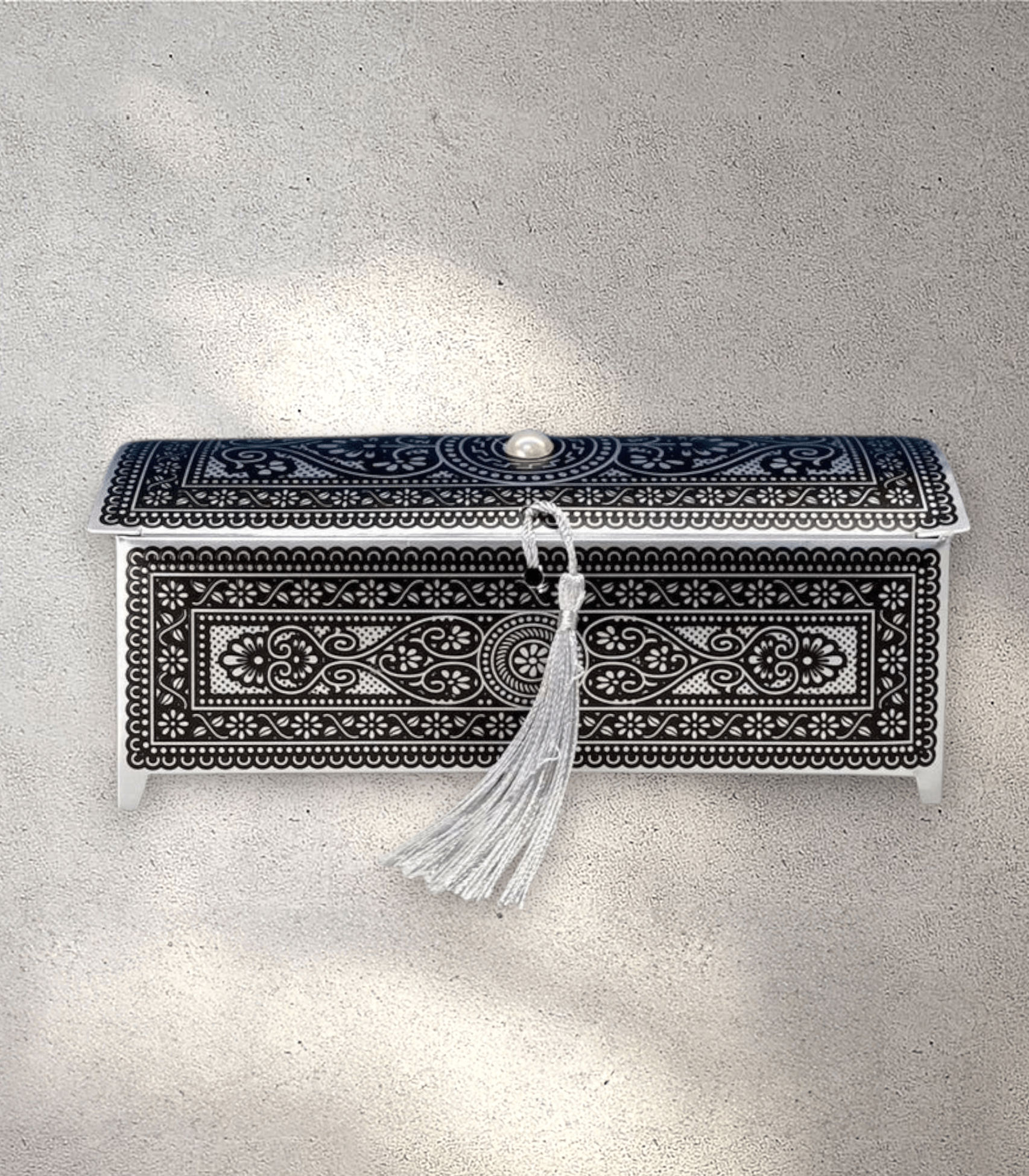 Medium Silver Royal Diwali Box