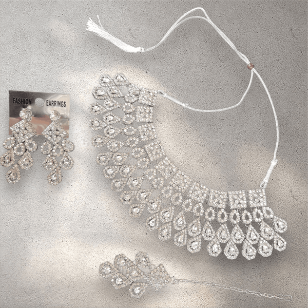 Silver Soft Jewellery Set - Design 2