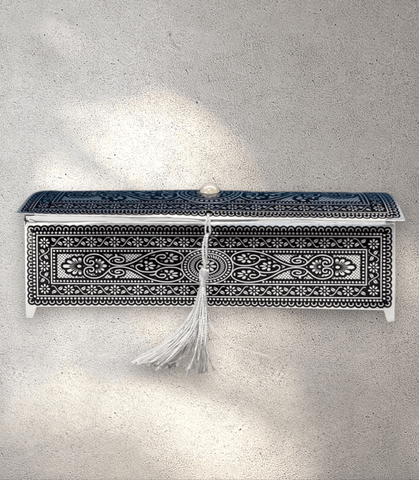 Large SIlver Royal Diwali Box