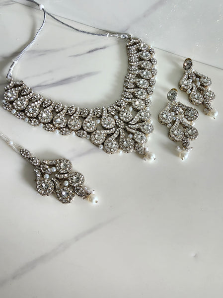 Silver Soft Jewellery Set