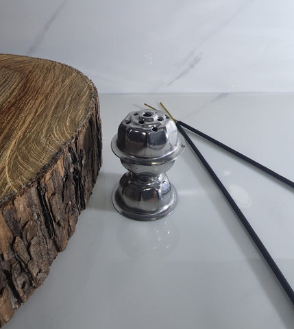 Silver Incense Holder