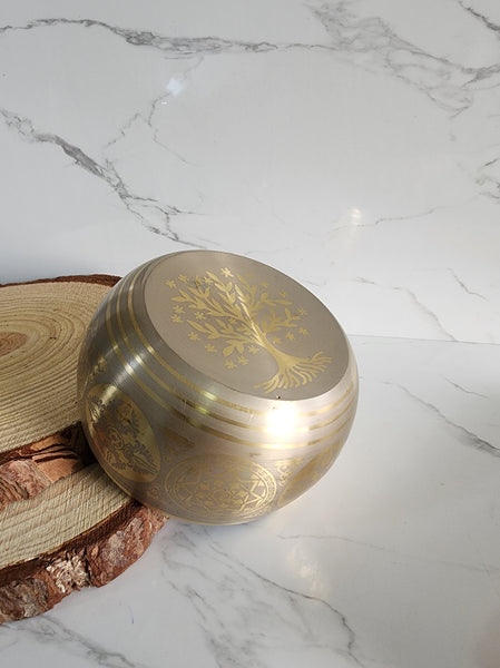 Silver Singing Bowl