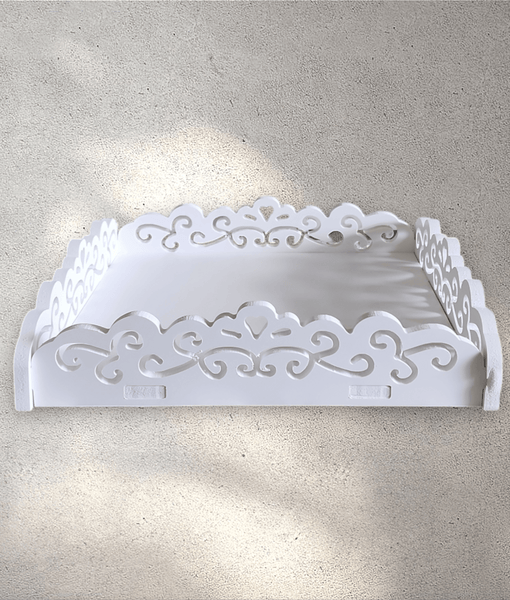 Small White Tray