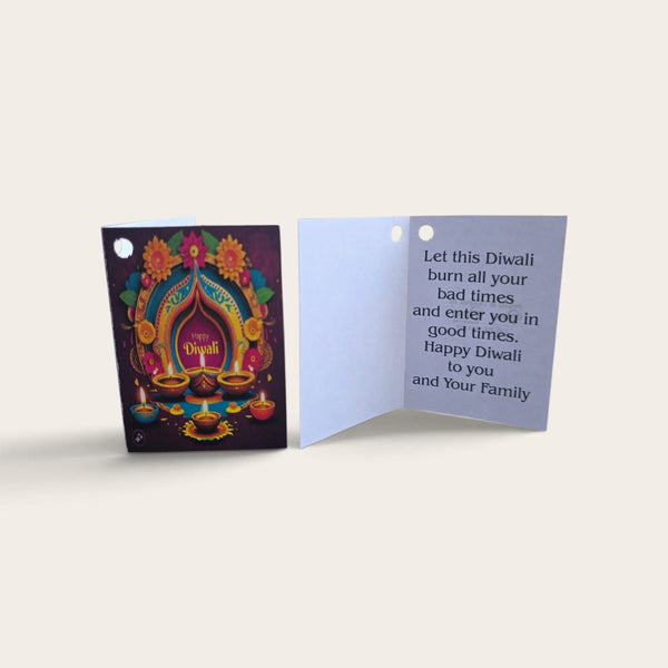 Happy Diwali Gift Tags (Pack of 12)