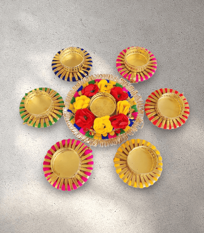 7 Piece Tealight Holder