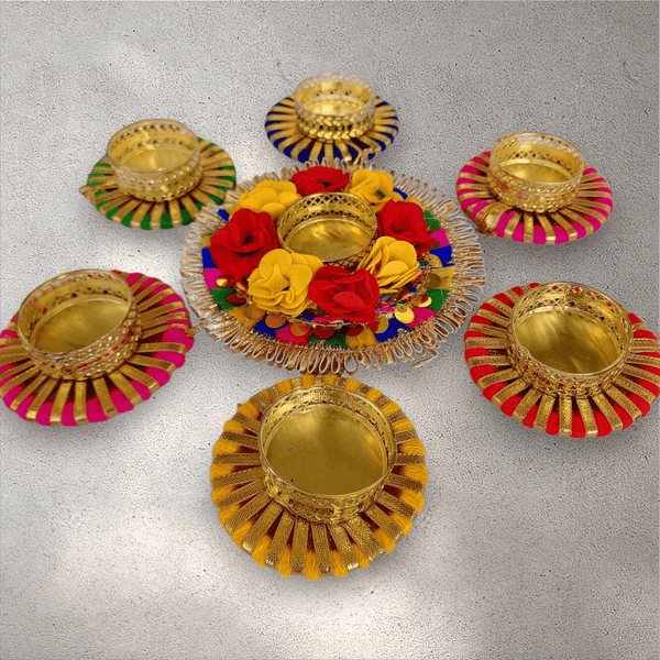 7 Piece Tealight Holder