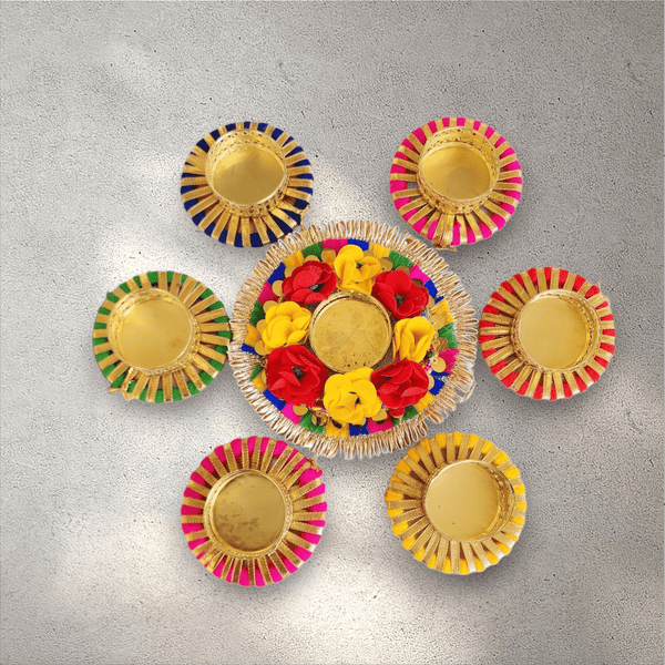 7 Piece Tealight Holder