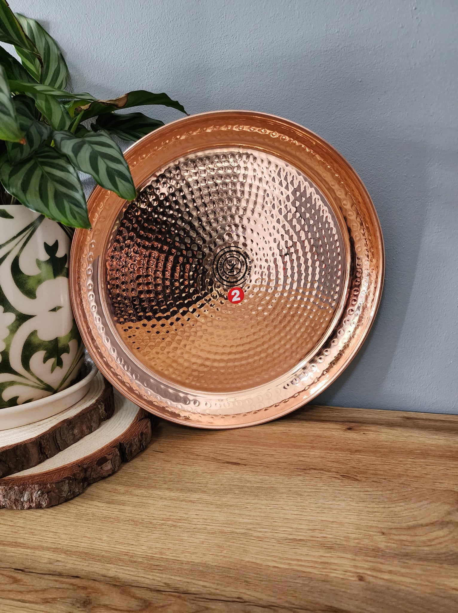 Dimple Copper Tray