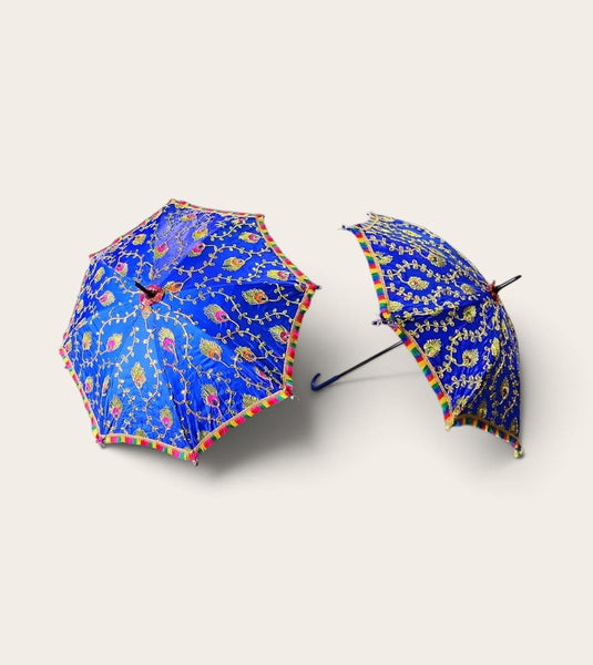 Peacock Design Decorative Umbrella