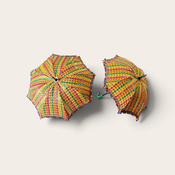 Yellow Decorative Umbrella