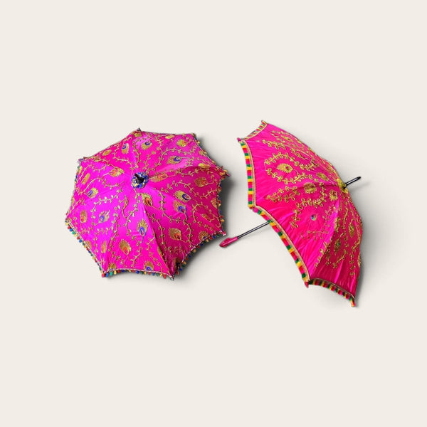 Peacock Design Decorative Umbrella