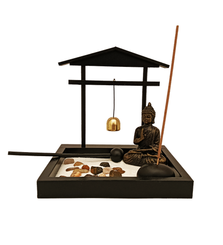 Buddha Zen Garden with Incense Holder