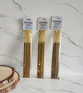 Natural Scents Vanilla Glitter Incense