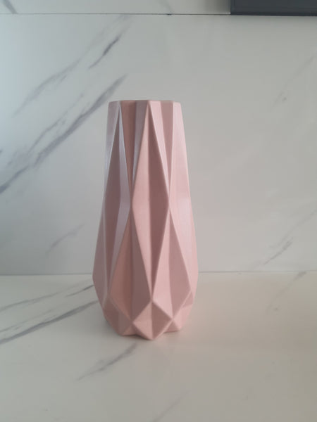 Geometric Ceramic Vase - Large