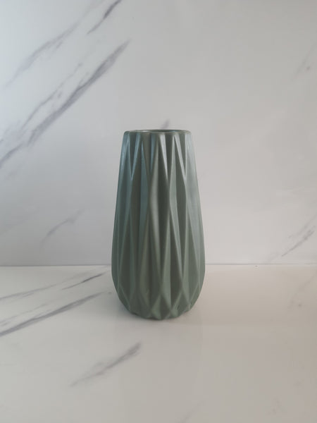 Geometric Ceramic Vase - Small