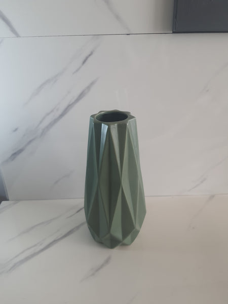 Geometric Ceramic Vase - Large