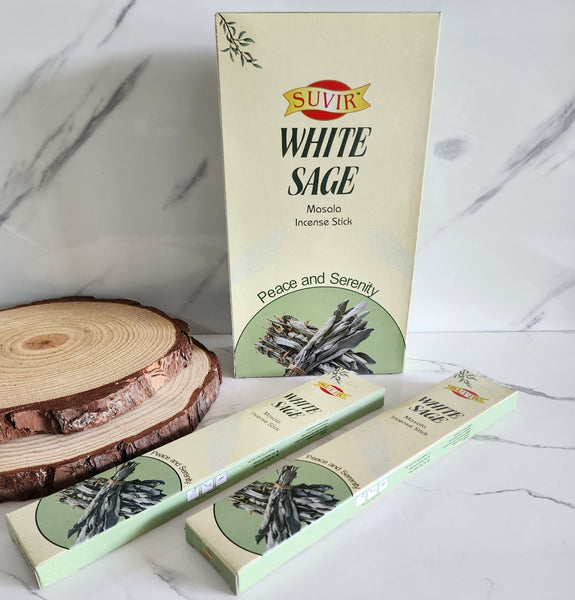 Suvir White Sage Incense Sticks
