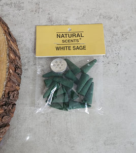 Natural Scents White Sage Incense Cones