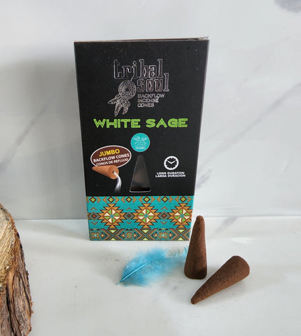 Tribal Soul Incense Cones - White Sage