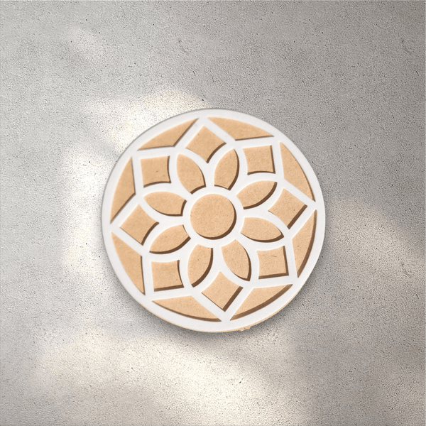 Small Wooden Stencil/Rangoli Mat