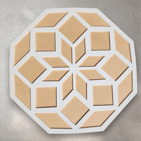 Big Wooden Stencil/Rangoli Mat