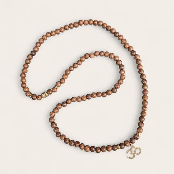Aum Buddha Mala Beads
