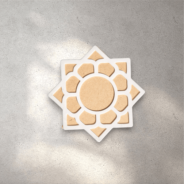 Small Wooden Stencil/Rangoli Mat