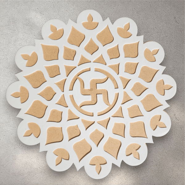 Big Wooden Stencil/Rangoli Mat