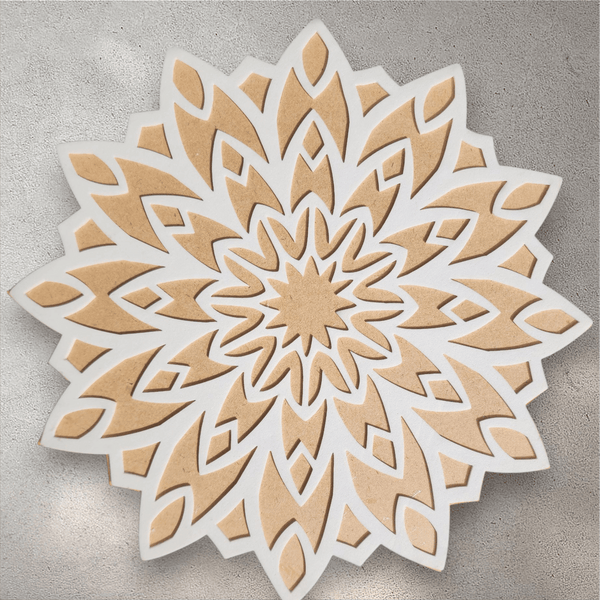 Big Wooden Stencil/Rangoli Mat