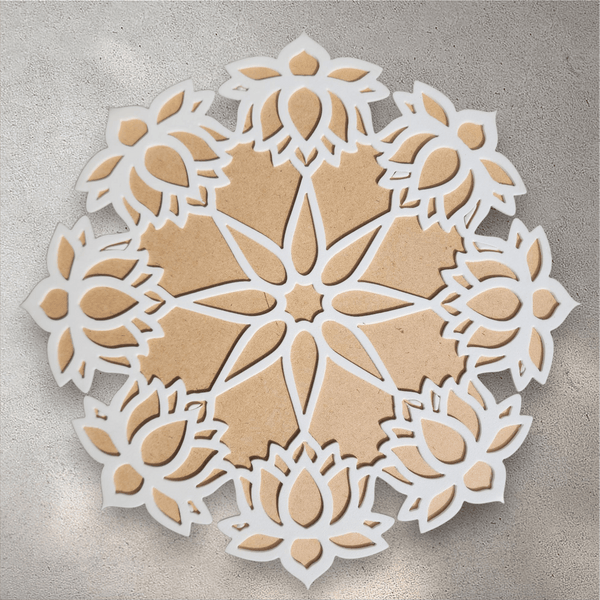 Big Wooden Stencil/Rangoli Mat