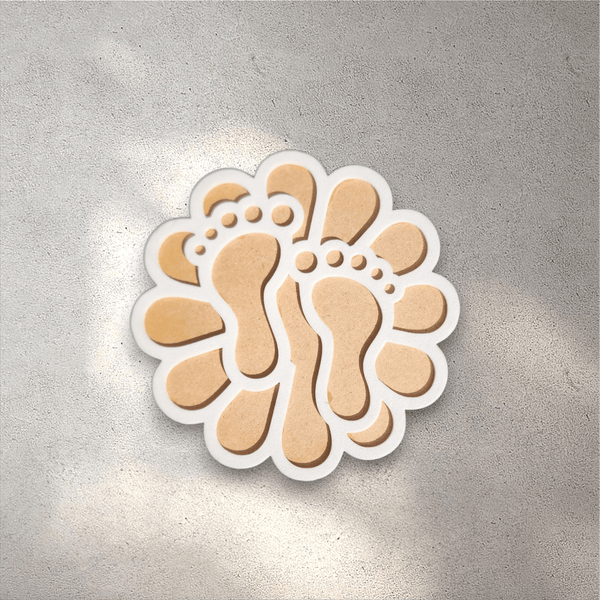 Small Wooden Stencil/Rangoli Mat