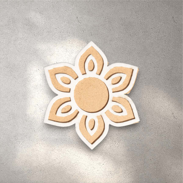 Small Wooden Stencil/Rangoli Mat