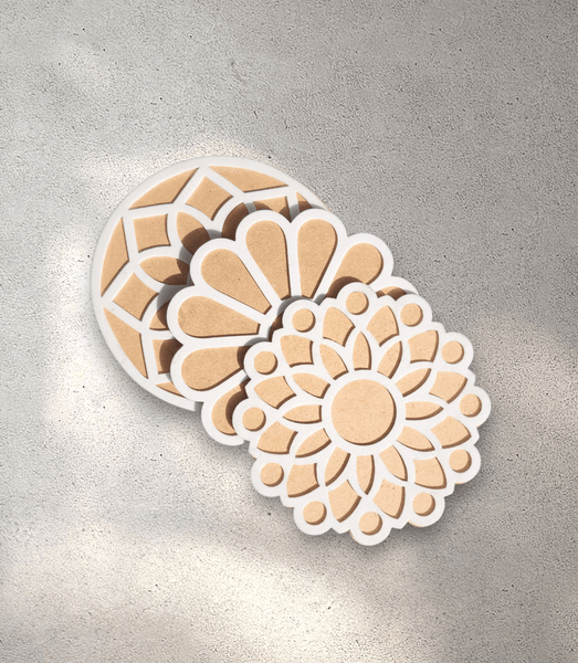 Small Wooden Stencil/Rangoli Mat