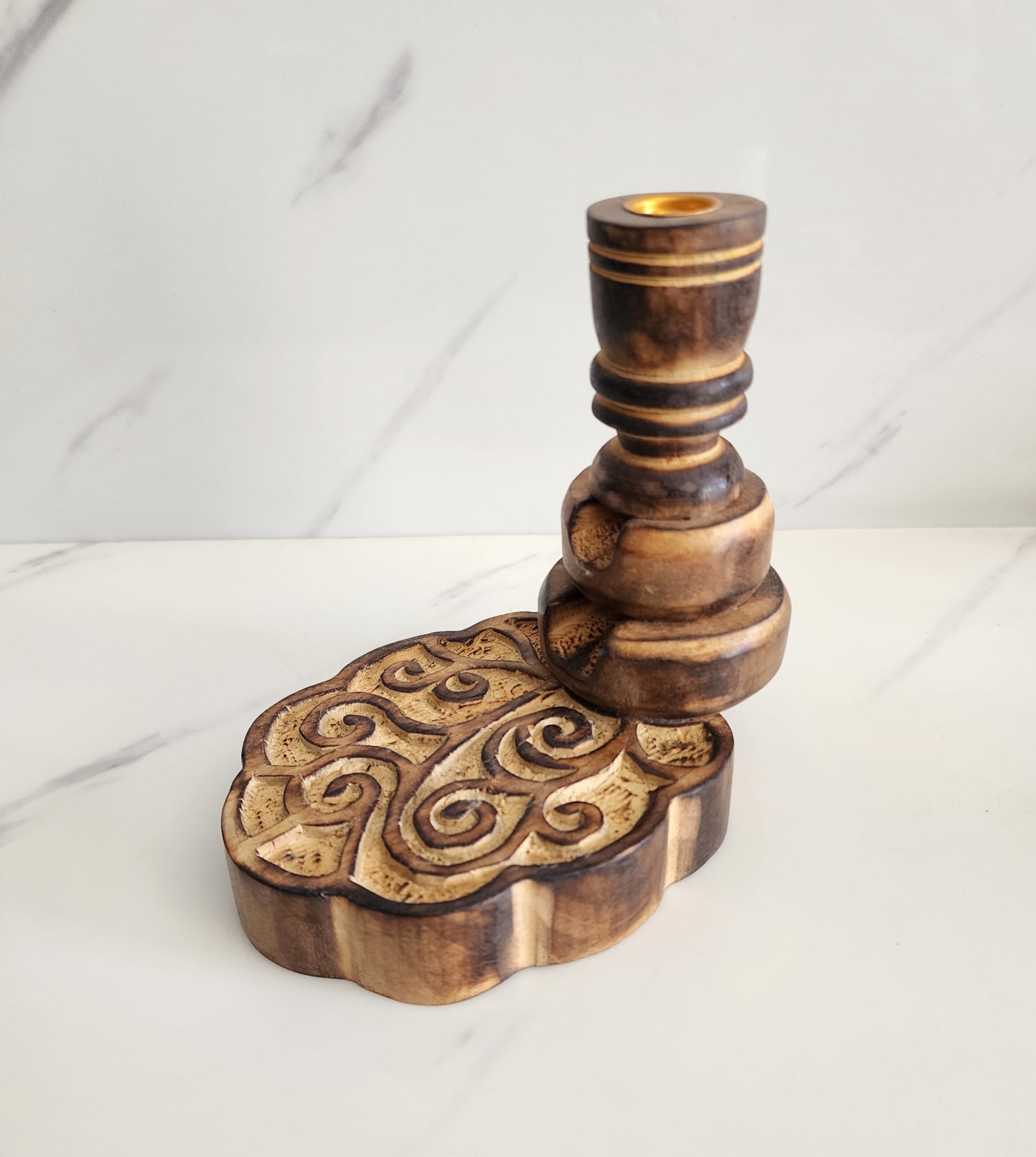 Wooden Backflow Burner