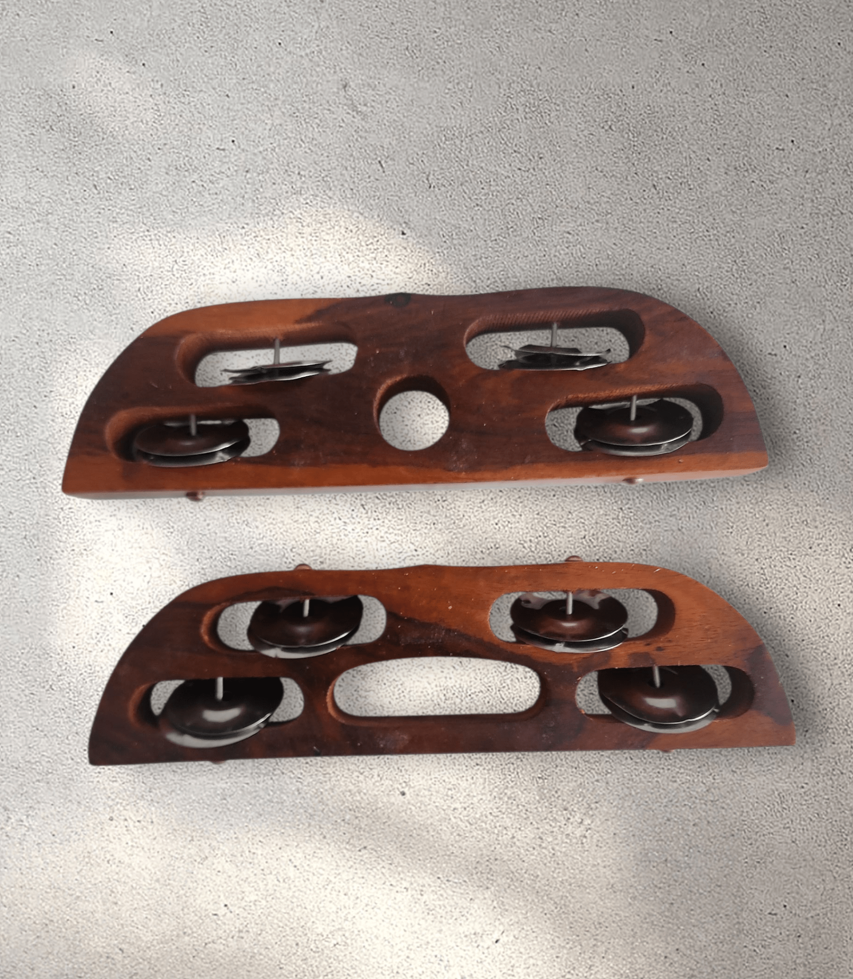 Wooden Khartal/Clappers (Set of 2)