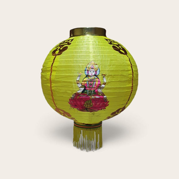 Yellow Diwali Lantern