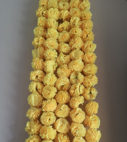 Yellow Marigold Flower Garland