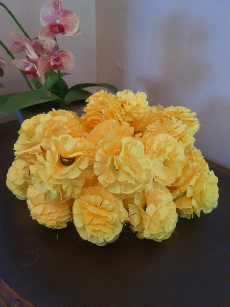 Yellow Marigold Flower Garland