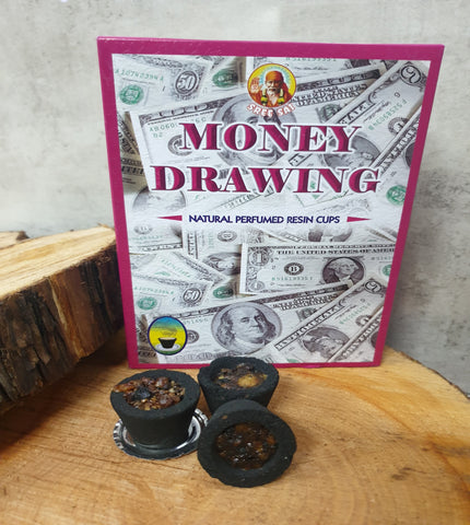 Money Drawing Resin Cups