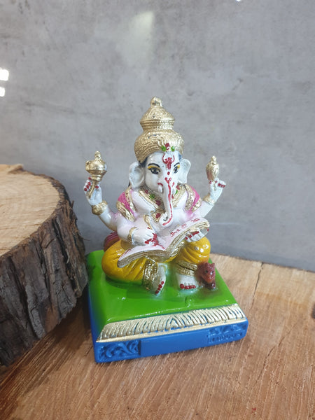 Ganesha Cast Marble Murthi (Full body)