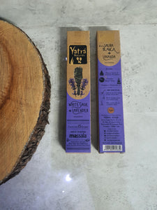 Yatra Naturals Incense - White Sage and Lavender