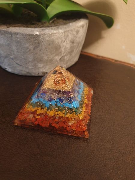 Orgone Chakra Pyramid