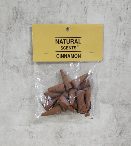 Natural Scents Cinnamon Incense Cones