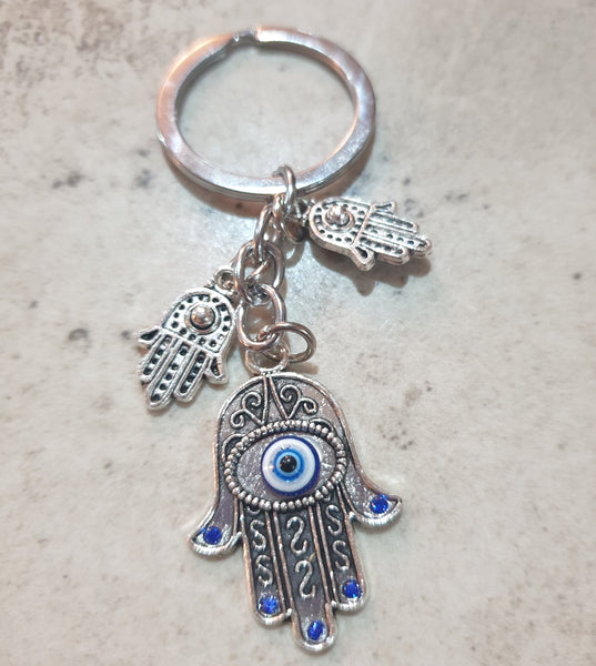Hamsa Hand Keyring – The Guru's Hut