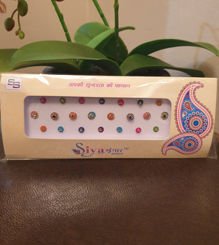 Siya Multi-Colour Fancy Bindis