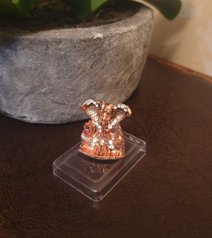 Small Bronze Ganesha Murthi