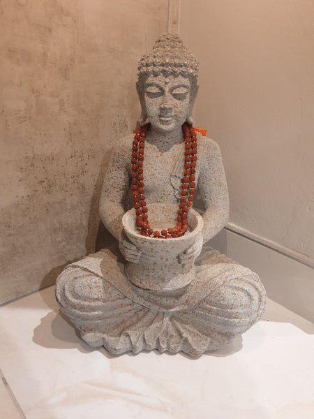 Small Rudraksha Prayer Mala Beads 5mm